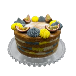 Passion Fruit Naked Cake