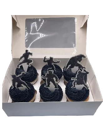 Black Panther Cupcake