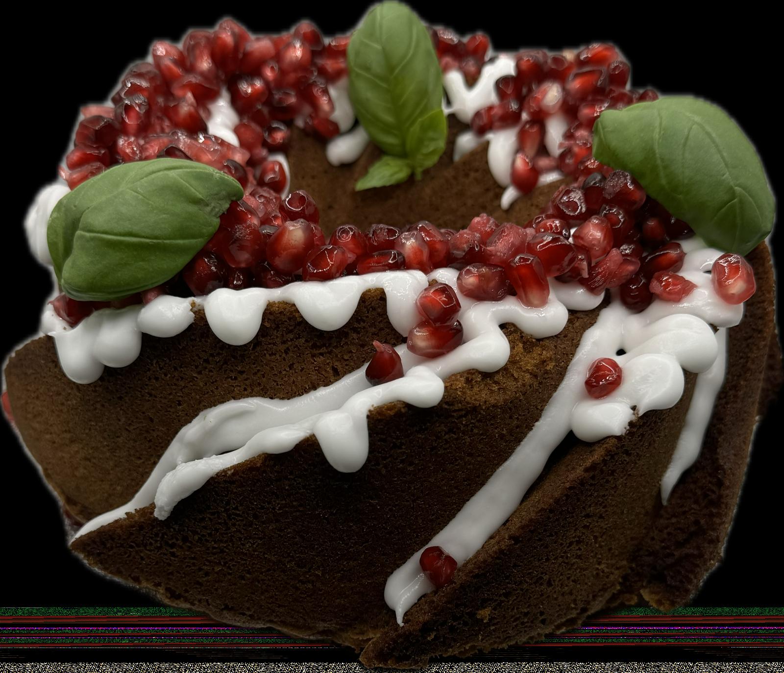 Pomegranate Bundt festive Bake