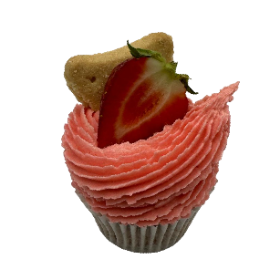 Royal Sovereign Strawberry Shortcake Cupcake