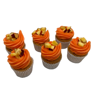 Peach Pie Cupcake