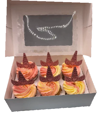 Swirl Unicorn Cupcakes